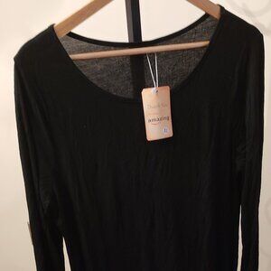 Amazon Long Sleeve Black Dress - Size XL